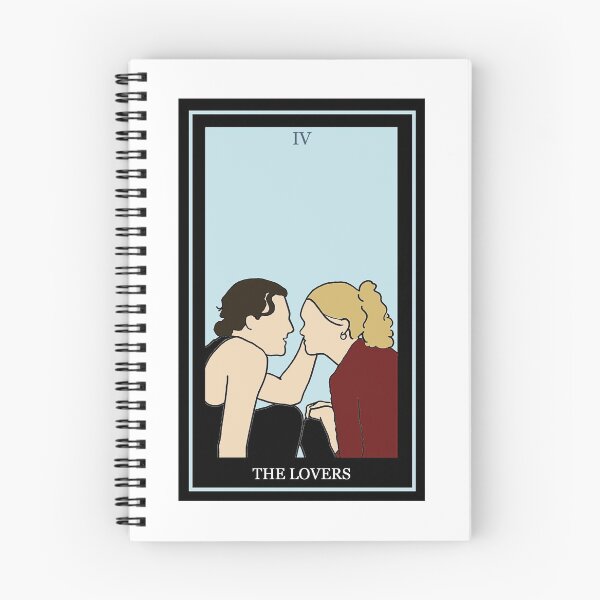 Item preview, 10 Things Tarot Card The Lovers designed and sold by geekassgirl.