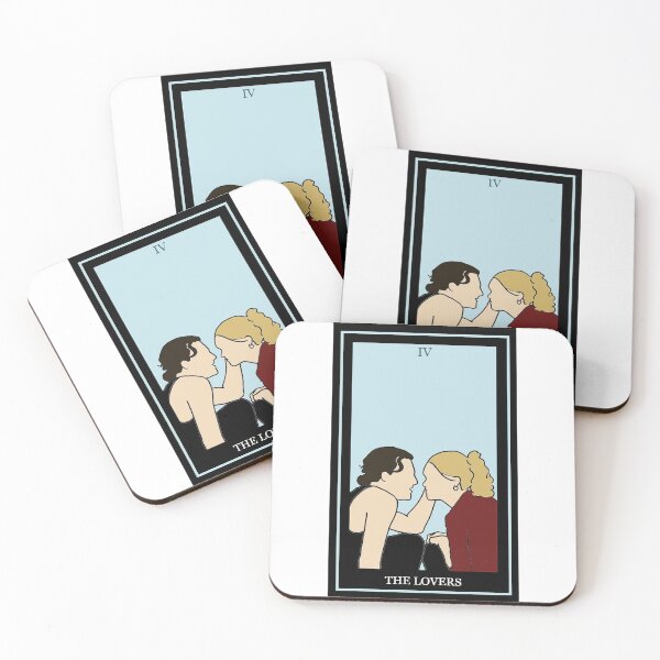 Item preview, 10 Things Tarot Card The Lovers designed and sold by geekassgirl.