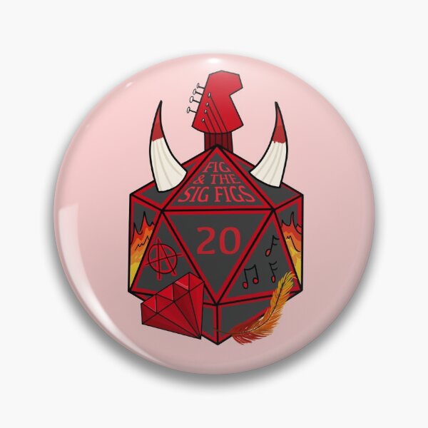 Item preview, Fig Faeth D20 fantasy high designed and sold by citrinecreates.