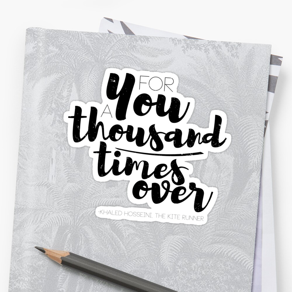 for-you-a-thousand-times-over-sticker-by-rifato-redbubble