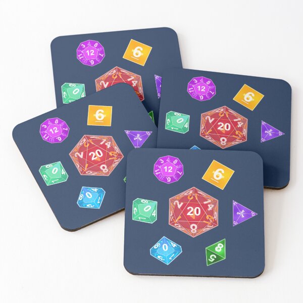 Item preview, Dungeons and Dragons dice designed and sold by HarleyWarren.