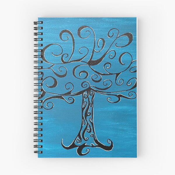 Artikelvorschau, Blauer Baum der Laune entworfen und verkauft von JennEStudio.