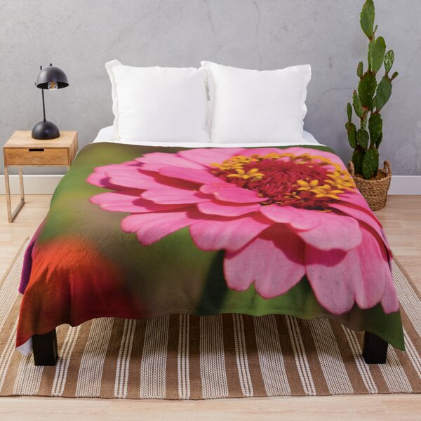 Item preview, Pretty in Pink Zinnia by Jerald Simon (musicmotivation.com) designed and sold by jeraldsimon.
