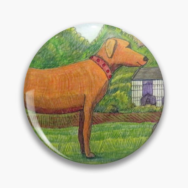 Item preview, 521 - PLAS NEWYDD DOG - DAVE EDWARDS - COLOURED PENCILS - 2021 designed and sold by BLYTHART.