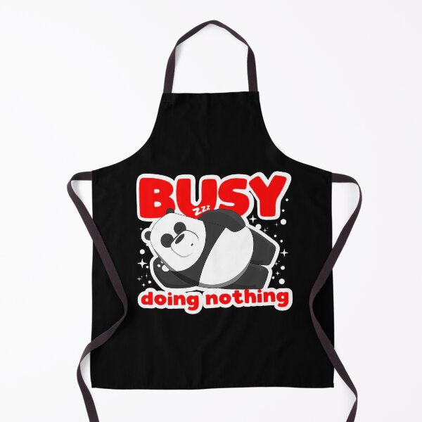 Item preview, busy doing nothing panda cute designed and sold by enigmatyc.