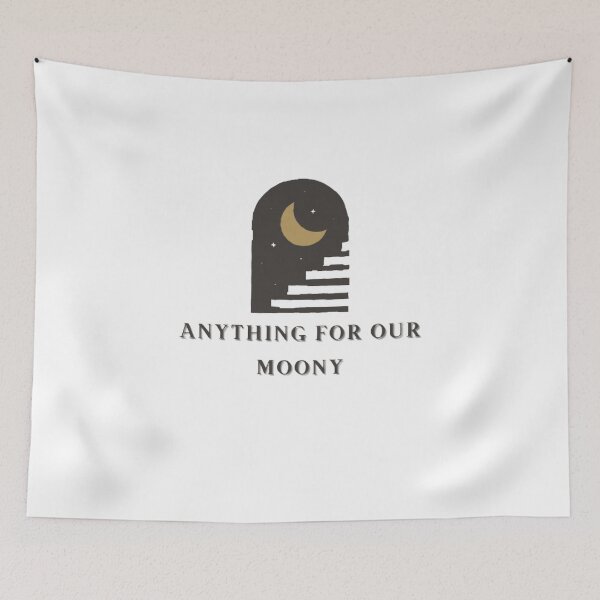 Item preview, anything for our moony Transparent Sticker  designed and sold by CornerStore007.