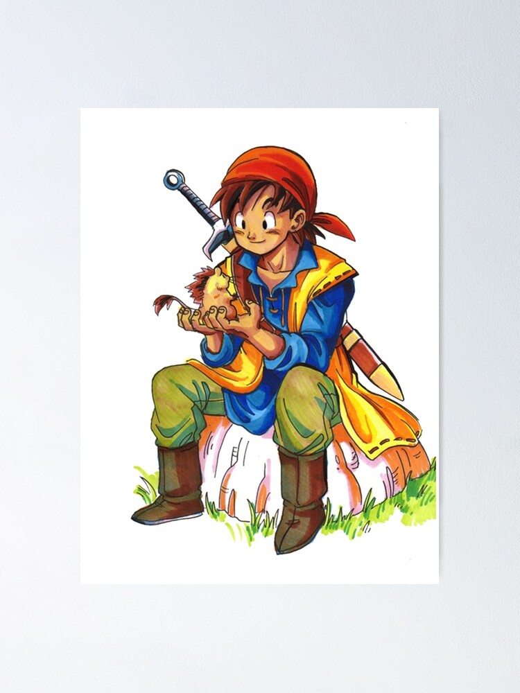 Dragon Quest VIII Poster for Sale by MyopicMirror