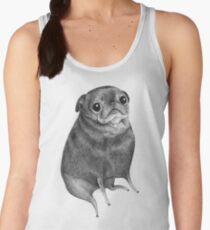 Sweet Black Pug Women's Tank Top