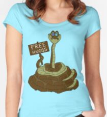 Free Hugss Women's Fitted Scoop T-Shirt