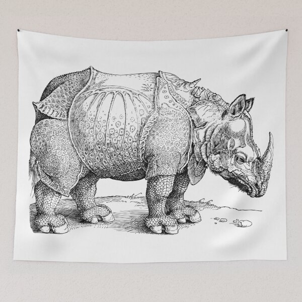 Item preview, The Rhinoceros (Rhino) Black designed and sold by shahramroj.