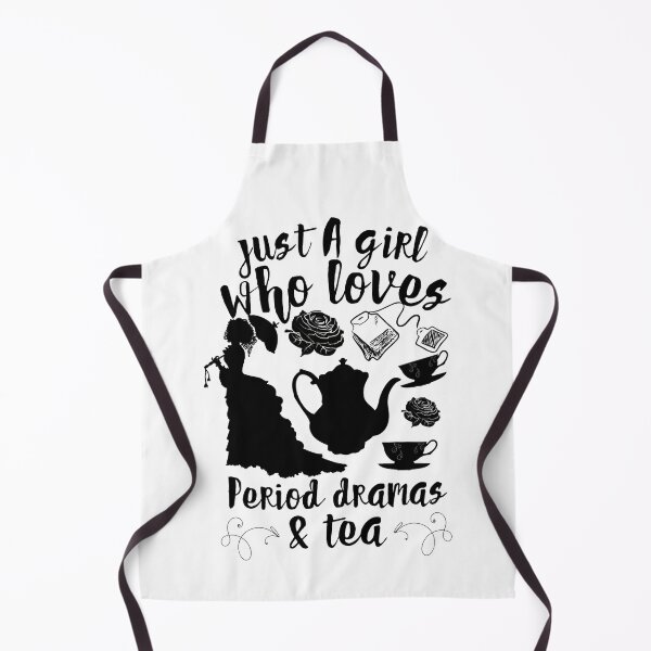 Item preview, Just a Girl Who Loves Period Dramas & Tea  designed and sold by Pinkmagenta.
