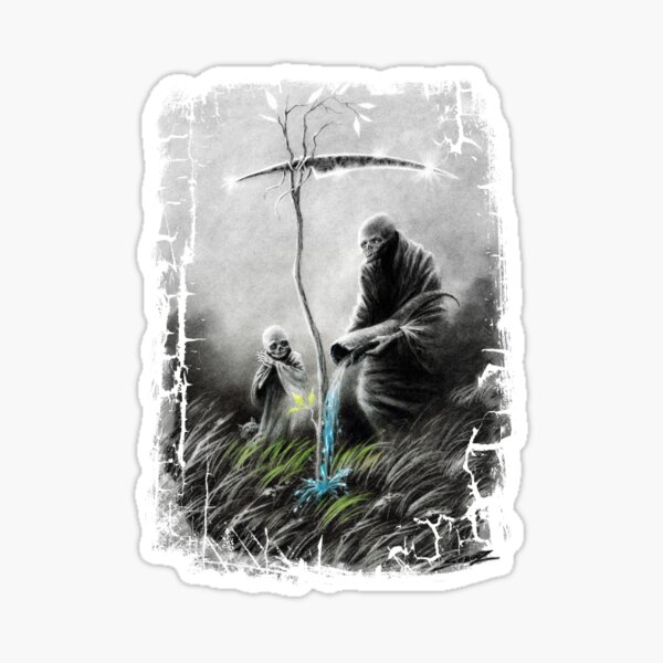 Spilling Life Sticker
