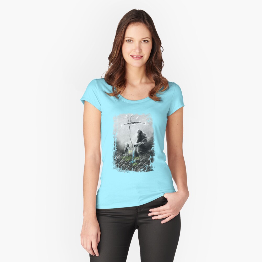 Item preview, Fitted Scoop T-Shirt designed and sold by Sergo-Z.