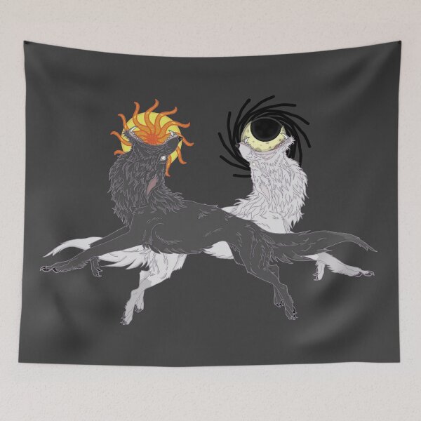 Item preview, The Wolves of Ragnarok designed and sold by maddyspindler.