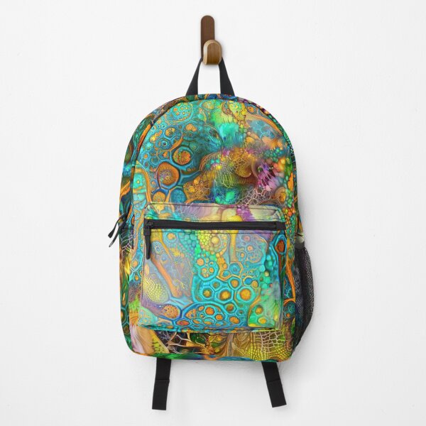 Item preview, Deepdream floral fractalize space abstraction designed and sold by blackhalt.