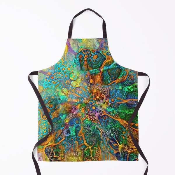 Item preview, Deepdream floral fractalize space abstraction designed and sold by blackhalt.