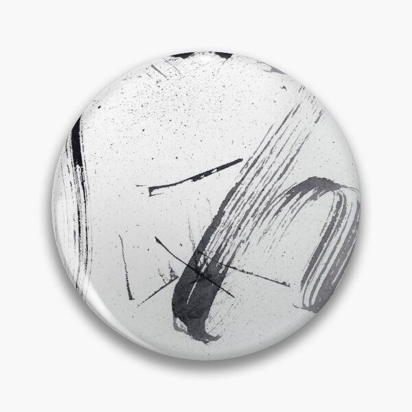 Item preview, ink explorations (033) - abstract black ink painting designed and sold by expl-rations.