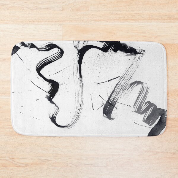 Item preview, ink explorations (033) - abstract black ink painting designed and sold by expl-rations.