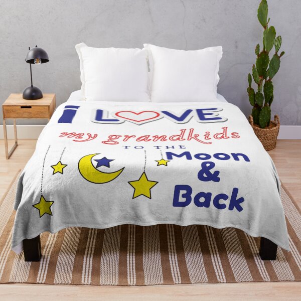 Item preview, i love my grandkids to the moon and back! designed and sold by LoveTreats.