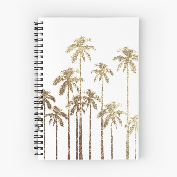 Item preview, Glamorous Gold Tropical Palm Trees on White designed and sold by Blkstrawberry.