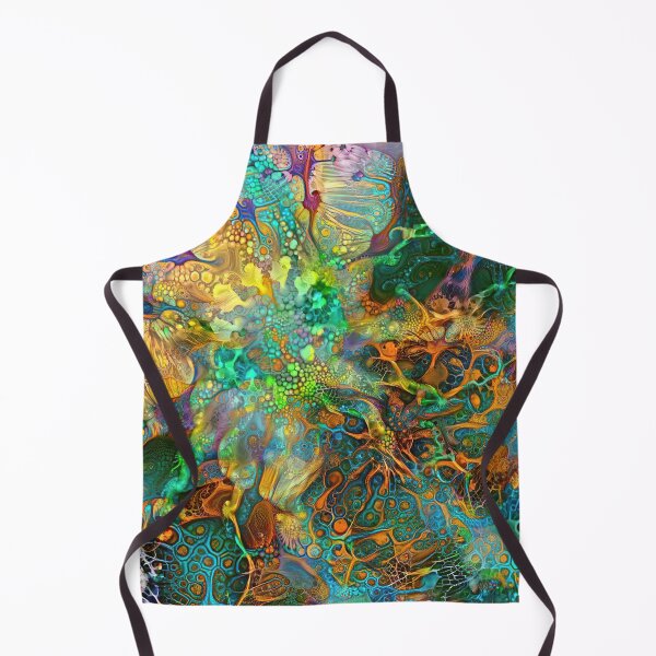 Item preview, Deepdream floral fractalize space abstraction designed and sold by blackhalt.