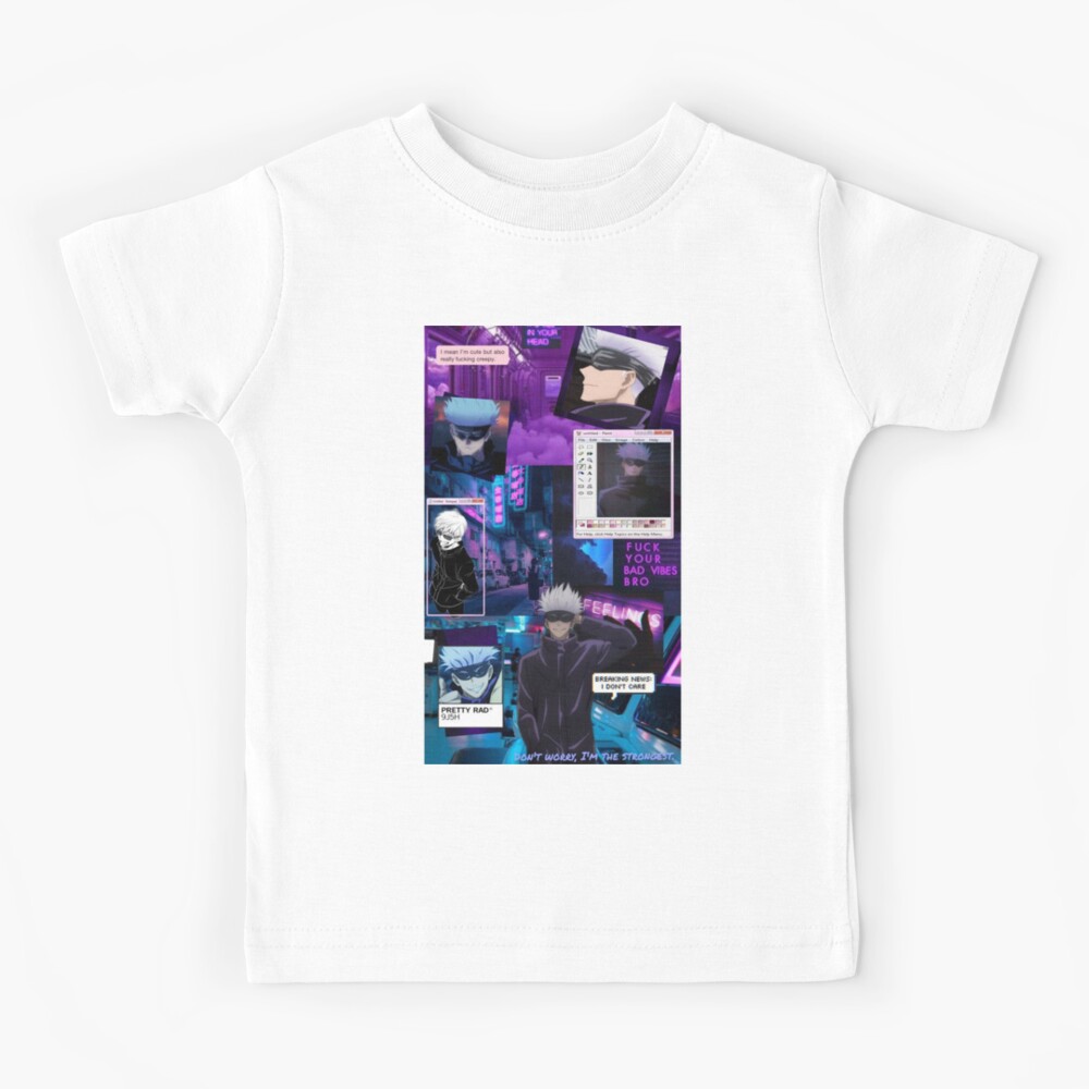 Angry anime boy Kids T-Shirt for Sale by dakalino