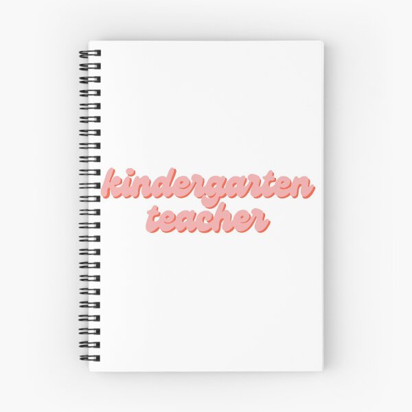 Item preview, Kindergarten Teacher Sticker in pink designed and sold by WildeandCo.