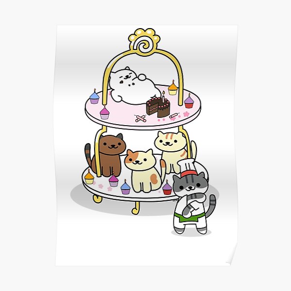 Neko Atsume Party! Poster