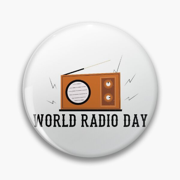 Item preview, World Radio Day designed and sold by V Design Factory.