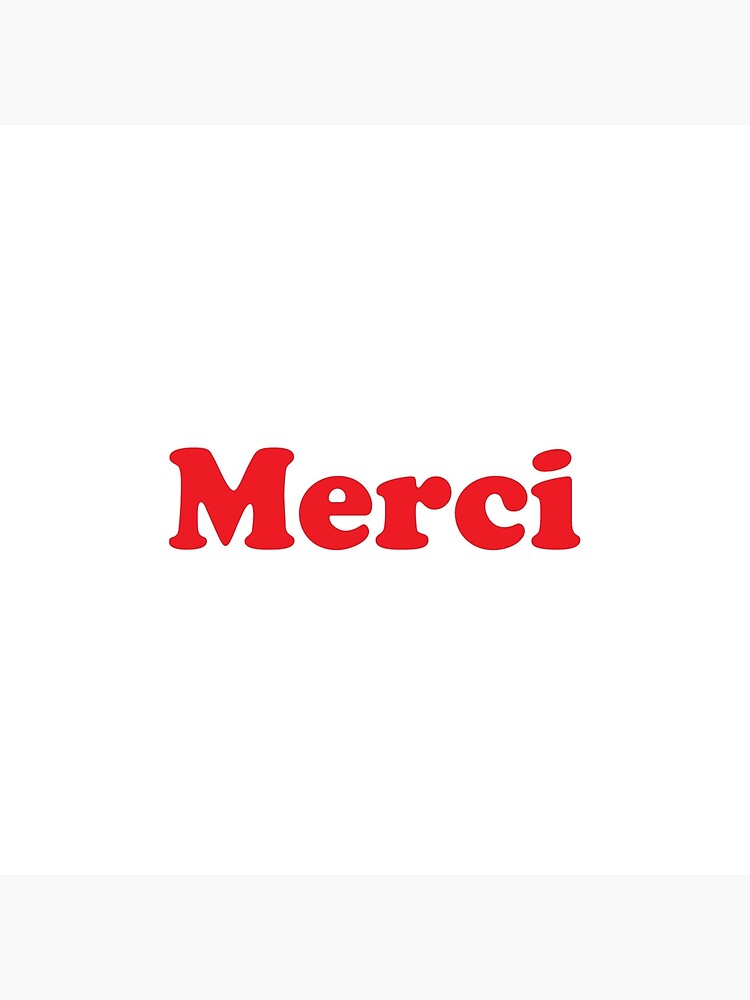 Merci Paris Aesthetic Tote Bag