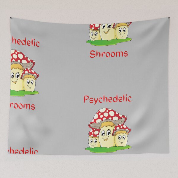 Item preview, Psychedelic Shrooms designed and sold by SportyDogShop.