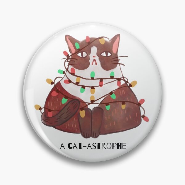 Item preview, A Cat-astrophe Cat (without background) designed and sold by delloran1.