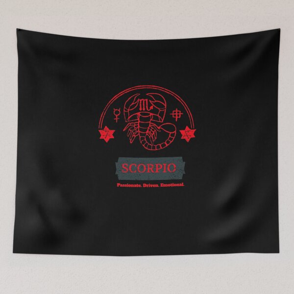 Item preview, Scorpio zodiac sign, Scorpio Traits, positive, birthday, Scorpion designed and sold by cathelkav.