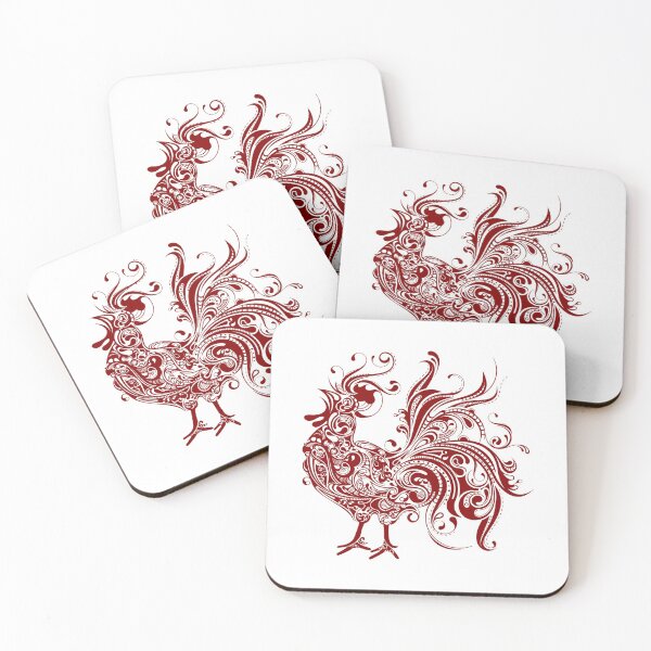 Item preview, Fancy Vintage Chicken designed and sold by TKsTees.