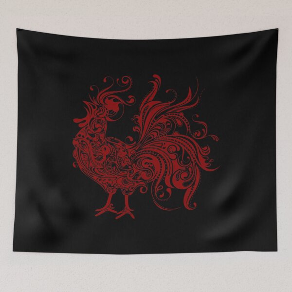 Item preview, Fancy Vintage Chicken designed and sold by TKsTees.
