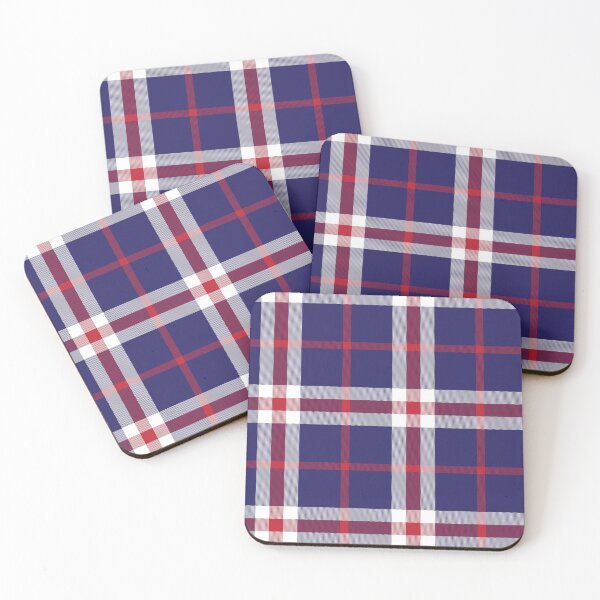 Artikelvorschau, Red Navy Plaid Tartan Textured Pattern entworfen und verkauft von Siu-Hong Mok.