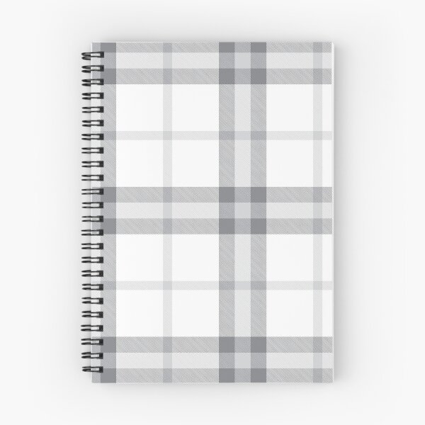 Item preview, White Plaid Tartan Textured Pattern designed and sold by Siu-Hong Mok.
