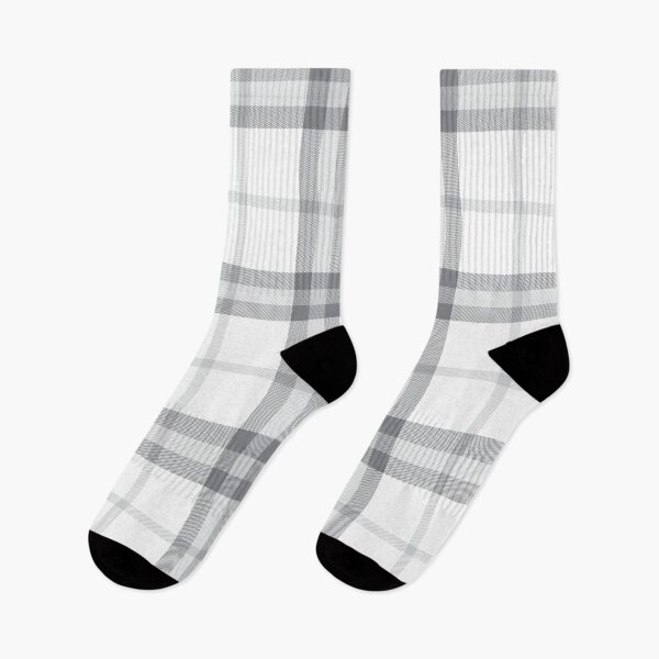 Item preview, White Plaid Tartan Textured Pattern designed and sold by Siu-Hong Mok.