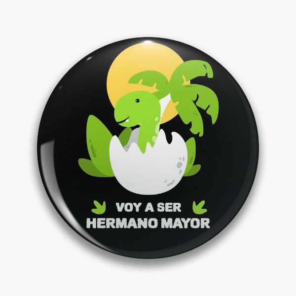 Item preview, Voy a Ser Hermano Mayor | Dinosaurio Saliendo del Huevo (I am Going to Be a Big Brother in Spanish) designed and sold by InkItStudio.