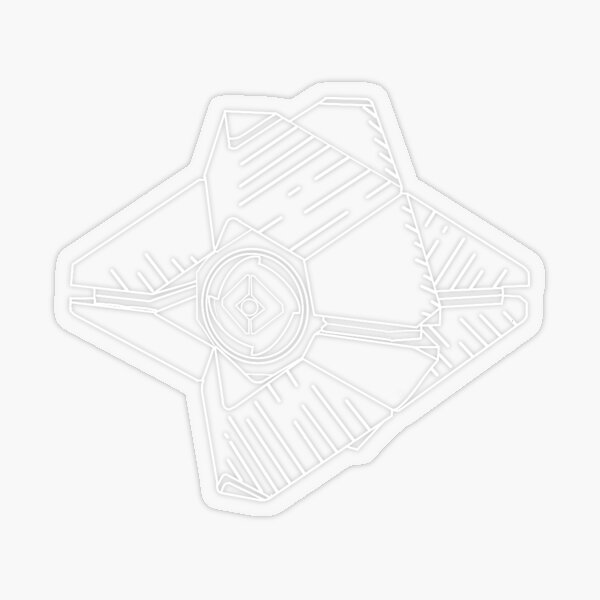 Destiny 2 Beyond Light Iron Banner Wolf Emblem Logo Vinyl Decal Sticker