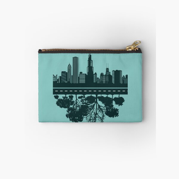 Item preview, Chicago Illinois Skylines and Trees designed and sold by Taumaturgo.