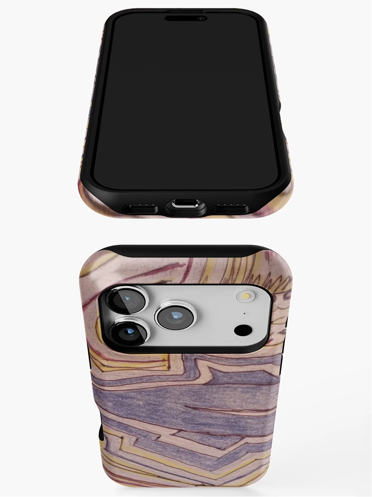 Aperçu 3 sur 4. Coque iPhone avec l'œuvre Poisson 3D créée et vendue par RudyYoder.