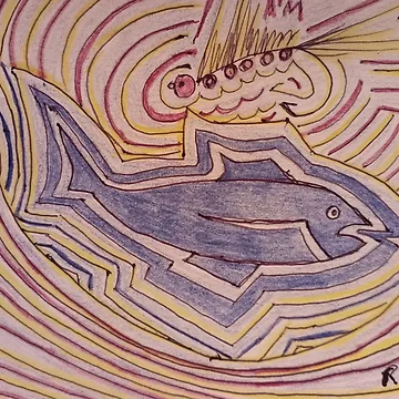 Artwork thumbnail, 3D Fish by RudyYoder