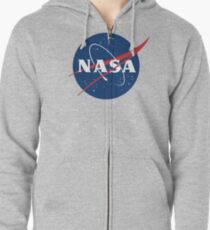 Nasa Zipped Hoodie