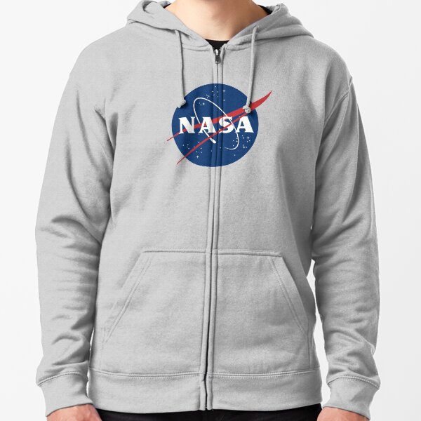 Nasa Zipped Hoodie