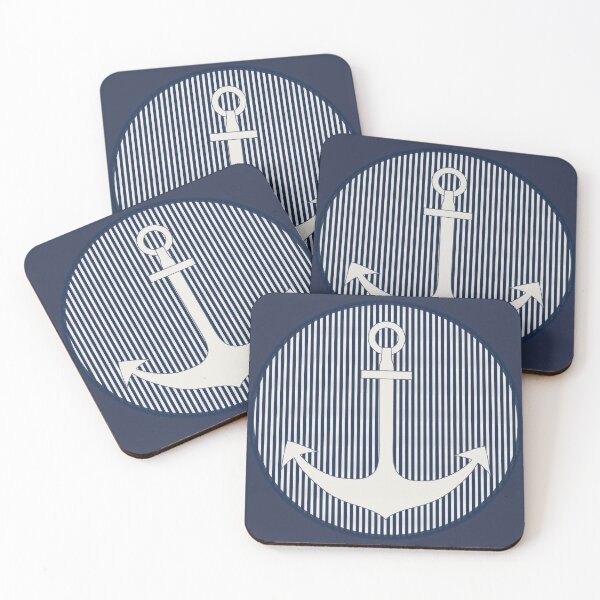 Item preview, Nautical Blue Anchor designed and sold by ViewerEqualsPhoton.