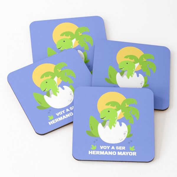 Item preview, Voy a Ser Hermano Mayor | Dinosaurio Saliendo del Huevo (I am Going to Be a Big Brother in Spanish) designed and sold by InkItStudio.