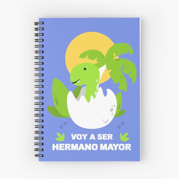 Item preview, Voy a Ser Hermano Mayor | Dinosaurio Saliendo del Huevo (I am Going to Be a Big Brother in Spanish) designed and sold by InkItStudio.