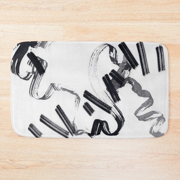 Item preview, ink explorations (034) - abstract black india ink painting designed and sold by expl-rations.