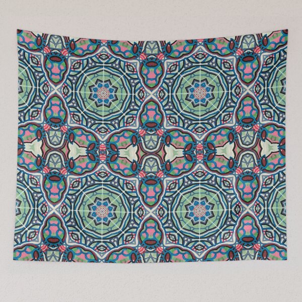 Item preview, Dropping By Kaleidoscope Pattern designed and sold by viqysarthouse.